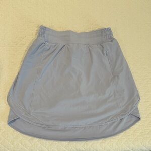 Lululemon Hotty Hot High Rise Skirt Pastel Blue Size 6
